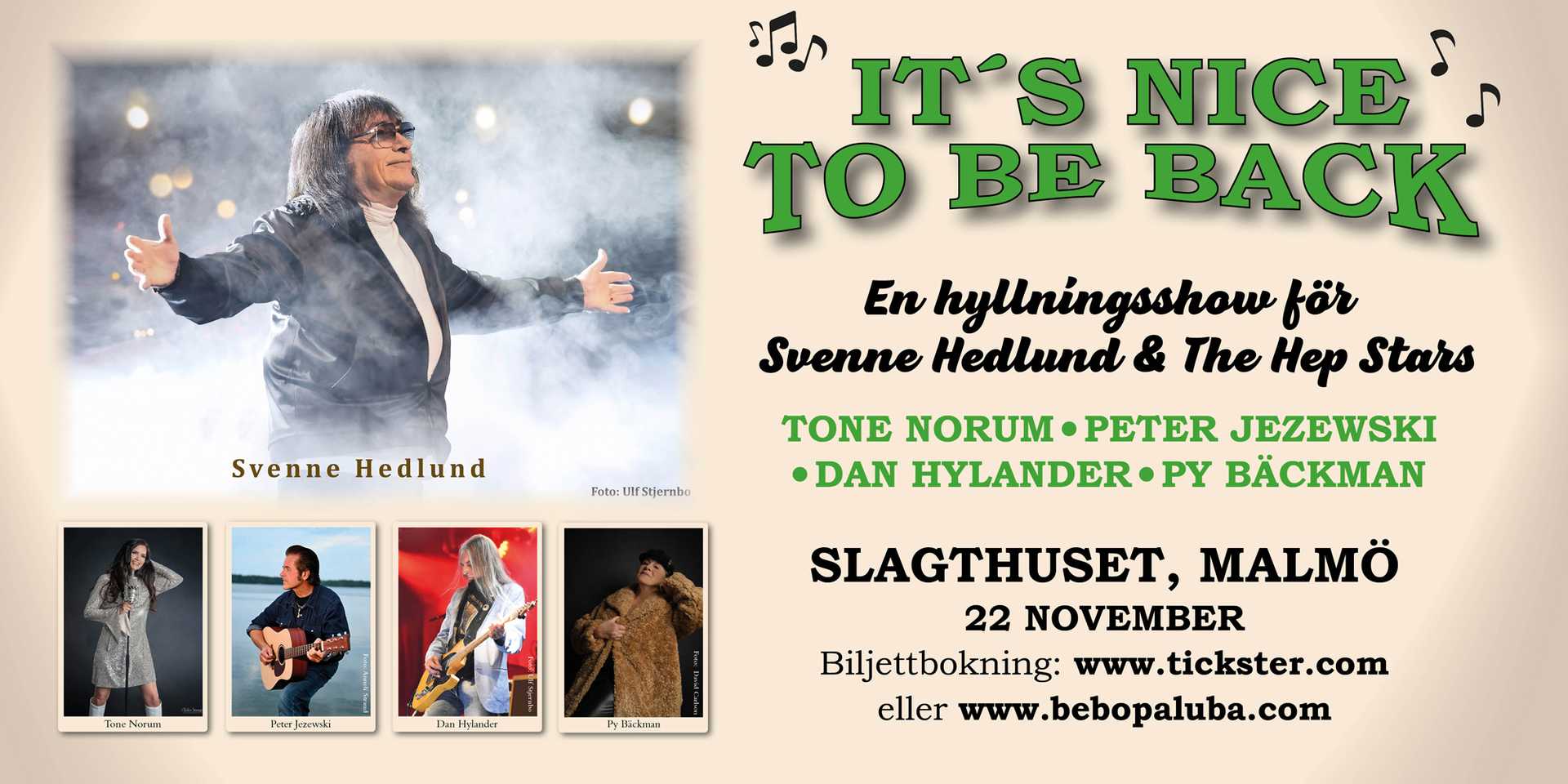 Hyllningsshow Till Svenne Hedlund & Hep Stars