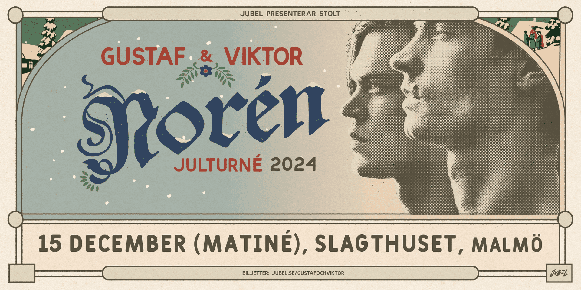 Gustaf & Viktor Norén | Julkonsert | Matiné